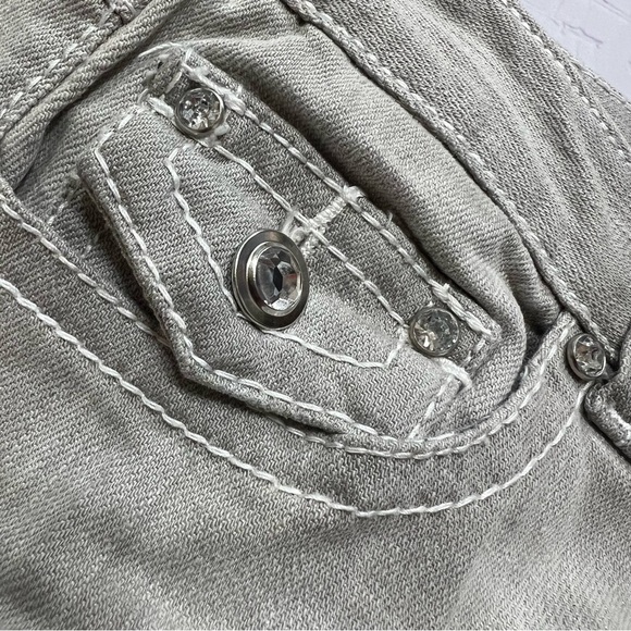 INC denim International Concepts Grey Women’s Boot Cut Jeans in 10P EUC - Picture 12 of 16